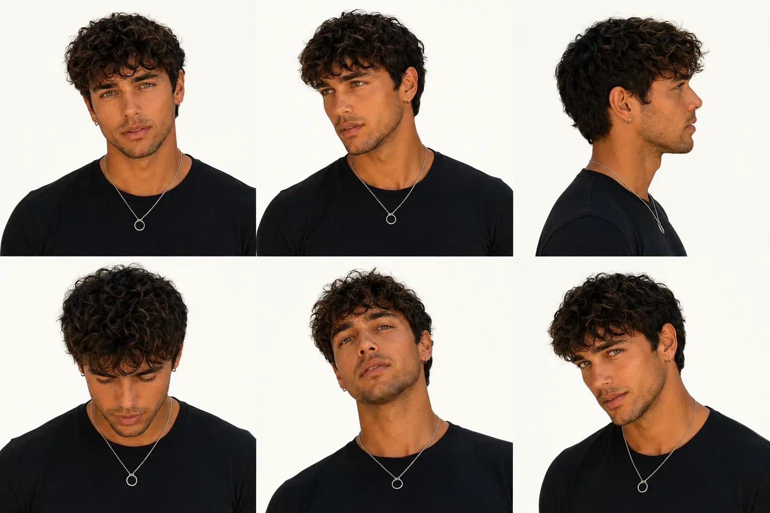 Yury head and expression detail sheet